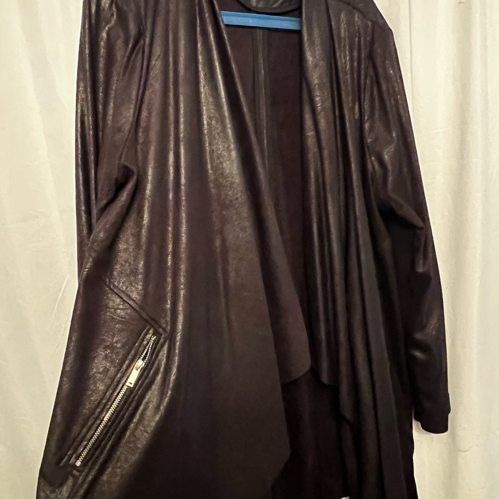 Source Unknown Women's Leather Jacket in Dark Brown